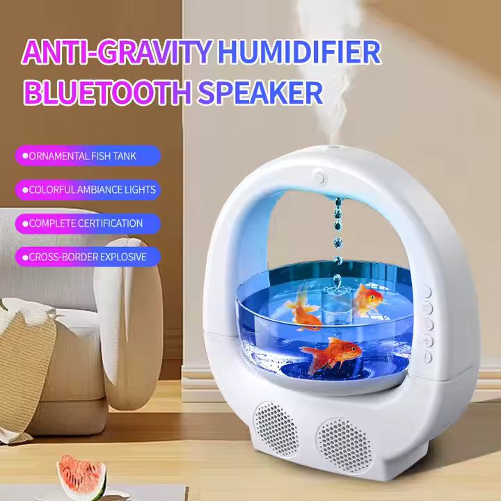 Humidificateur Anti-Gravité Goutte d’Eau – Édition Multifonction