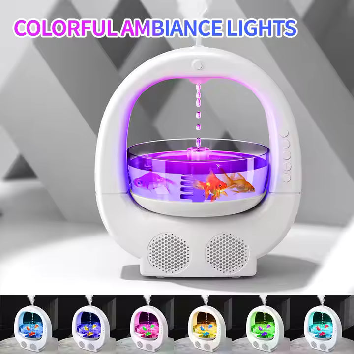 Humidificateur Anti-Gravité Goutte d’Eau – Édition Multifonction
