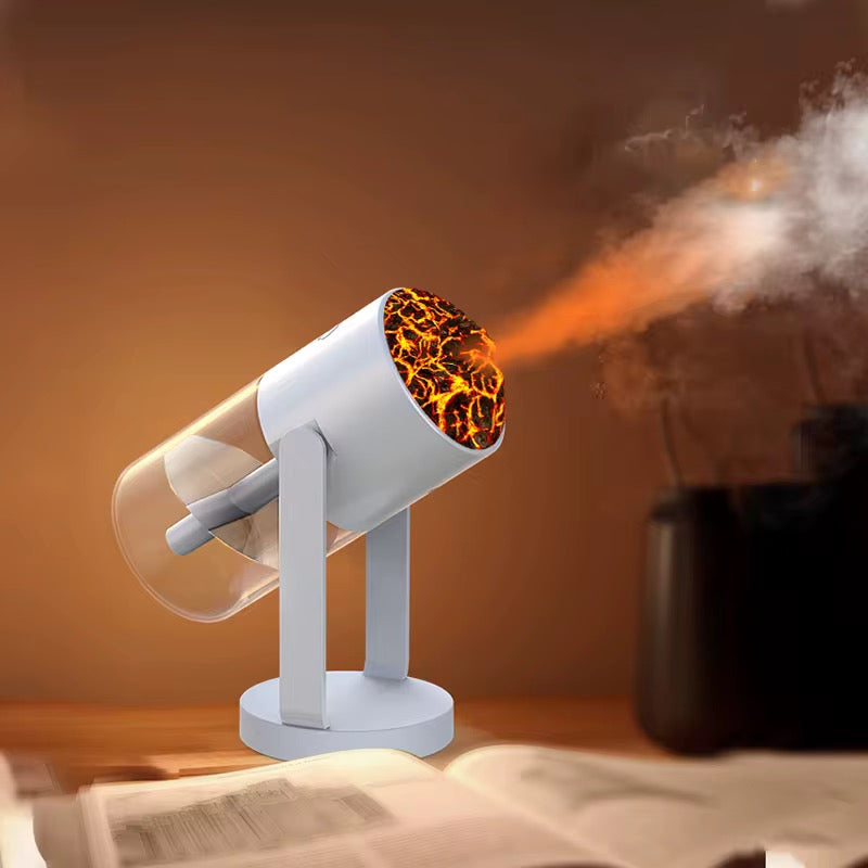 Humidificateur Volcanique à Effet Flamme