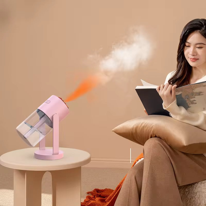 Humidificateur Volcanique à Effet Flamme