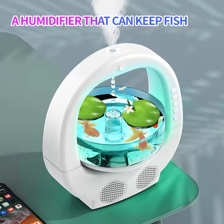 Humidificateur Anti-Gravité Goutte d’Eau – Édition Multifonction