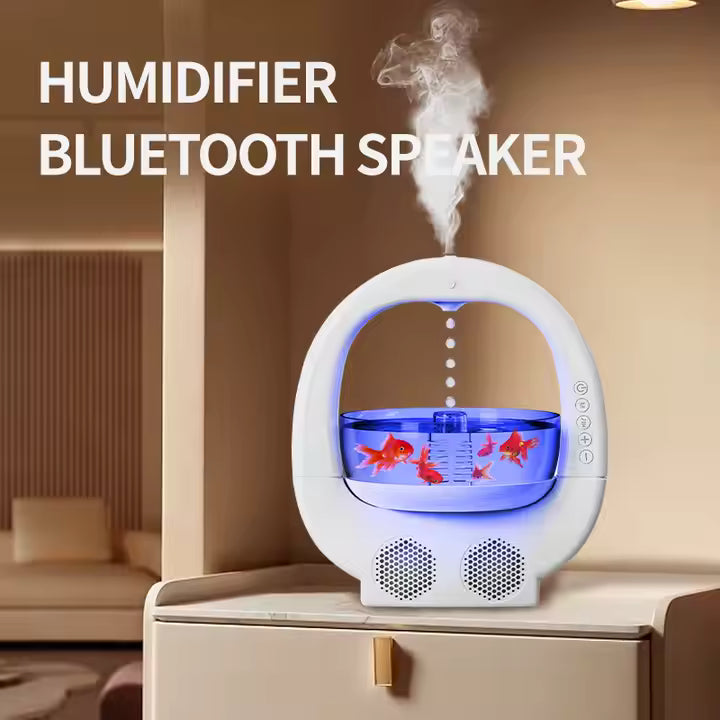 Humidificateur Anti-Gravité Goutte d’Eau – Édition Multifonction