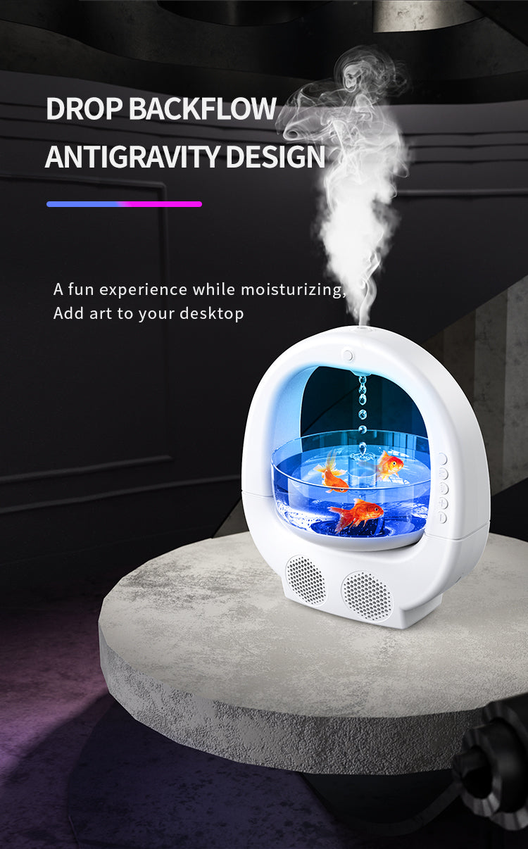 Humidificateur Anti-Gravité Goutte d’Eau – Édition Multifonction